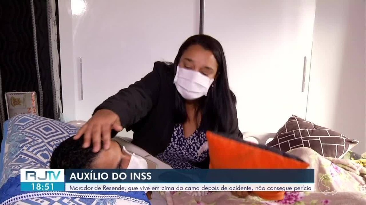 Quase um ano após acidente, morador de Resende que vive preso a cama luta para fazer perícia no INSS - Vimarsana News