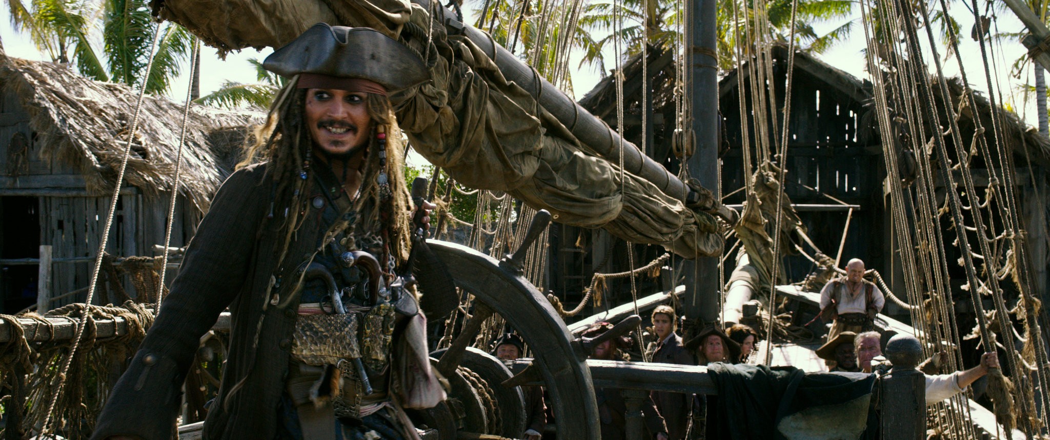 Johnny Depp em Piratas do Caribe: A Vingança de Salazar (Foto: Divulgação)