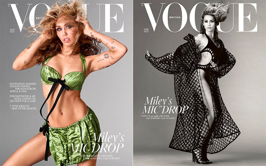 Miley Cyrus na British Vogue