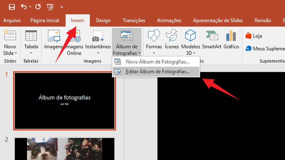 Como Criar E Compartilhar Album De Fotos Personalizado No Powerpoint Produtividade Techtudo