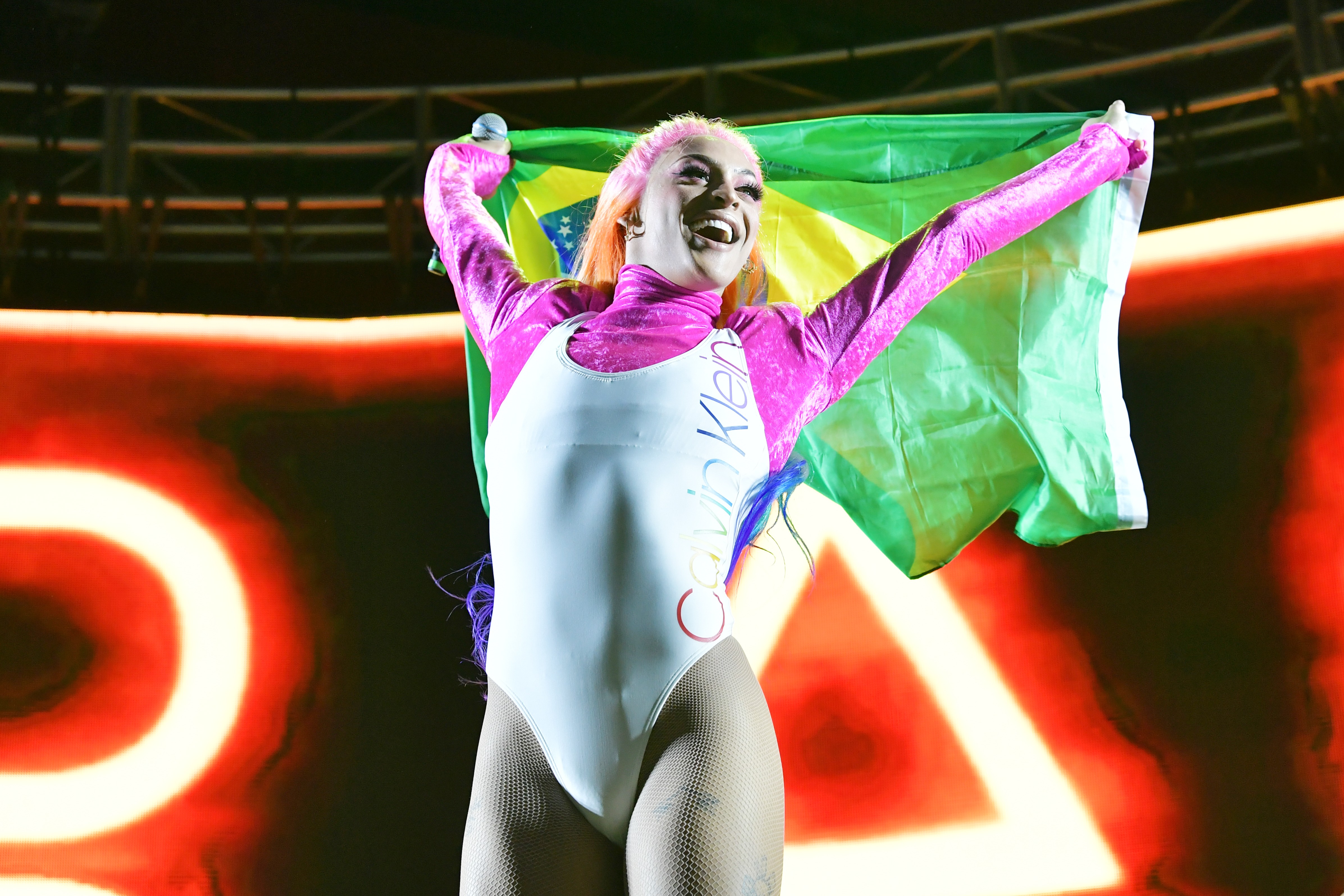 Pabllo Vittar na LA Pride Festival (Foto: Getty Images)