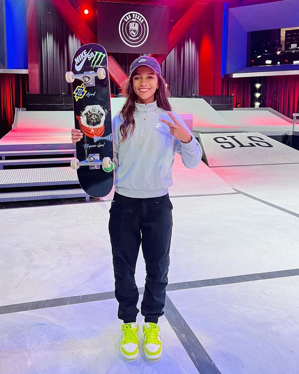 Rayssa Leal — Foto: Reprodução/Instagram @rayssalealsk8
