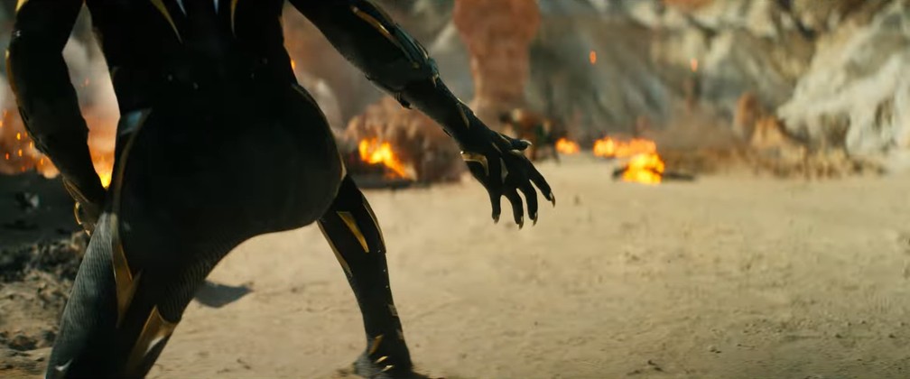 Cena do trailer de 'Black Panther: Wakanda Forever' — Foto: Reprodução