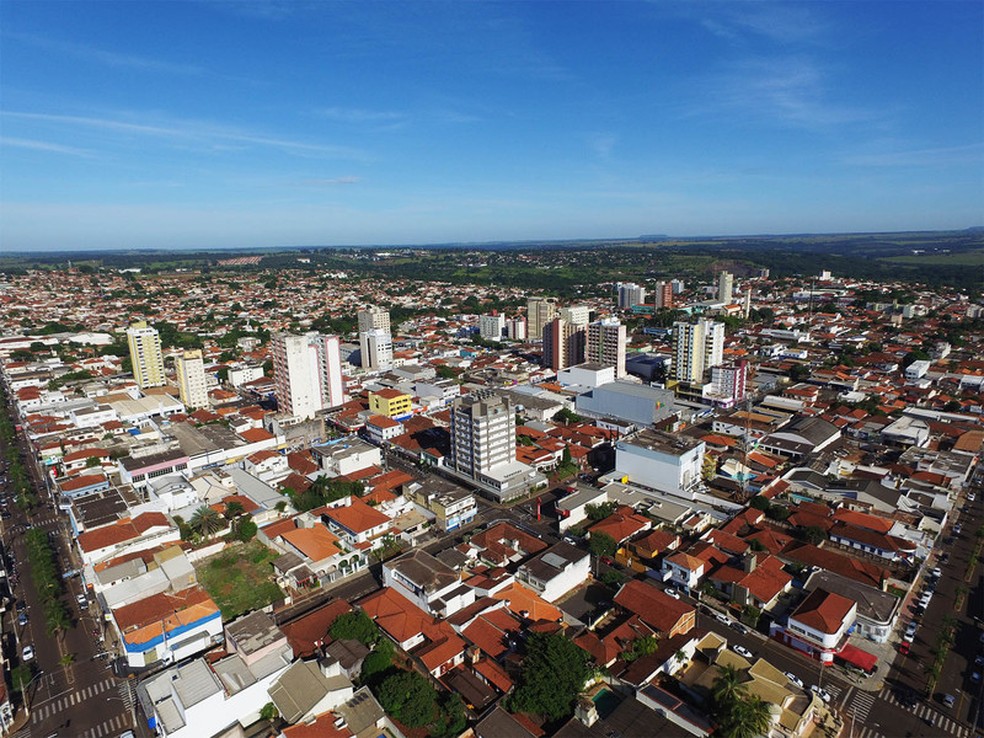 Imagem de arquivo de vista geral de Ituiutaba — Foto: Governo de Minas/Divulgação