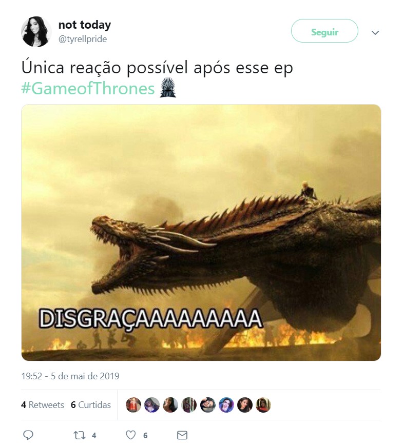 Os melhores memes do episódio dessa semana de Game of Thrones