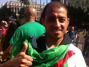 Mohamed Moulkaf, da Argélia (Foto: Flávia Mantovani/G1)