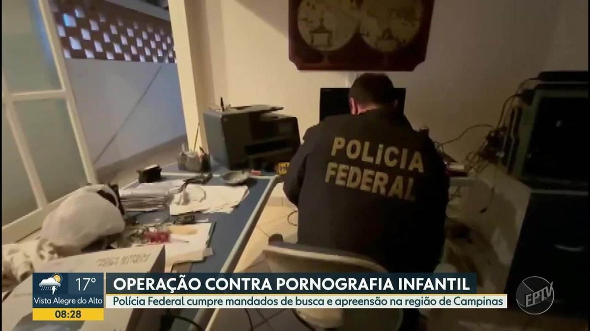 Operação Da Pf De Campinas Contra Pedofilia Cumpre Mandados Em 4 Cidades E Apreende Material 5153