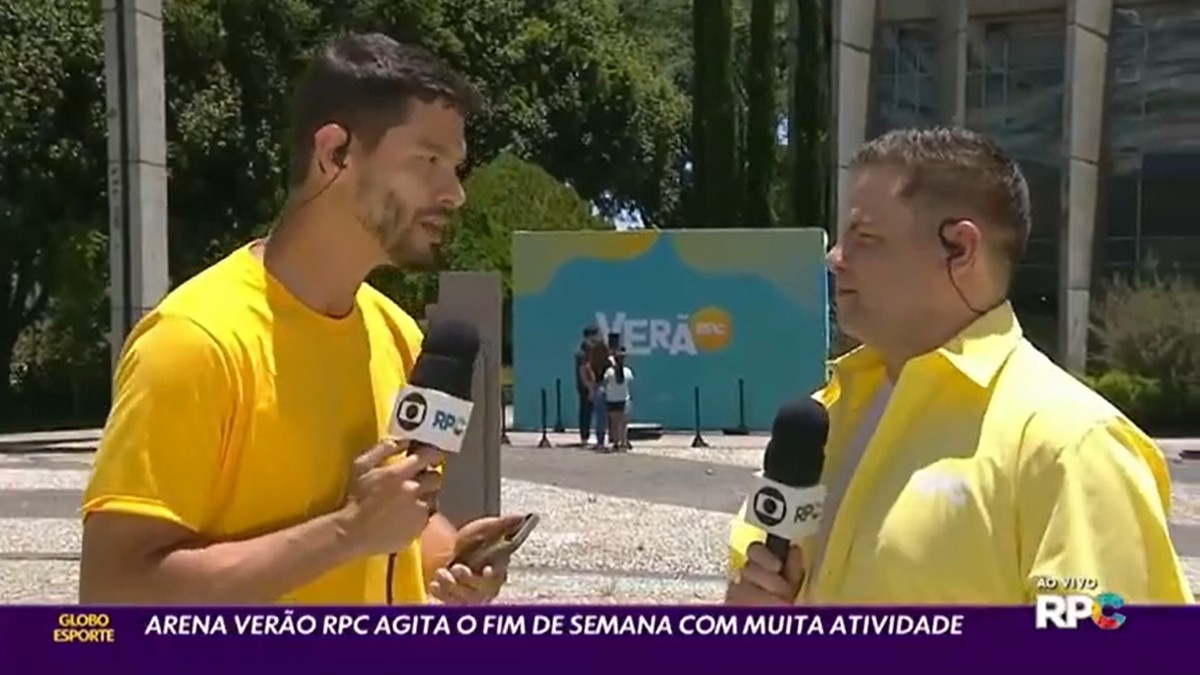 Arena Verão RPC Curitiba é destaque no Globo Esporte | verao rpc | Rede ...
