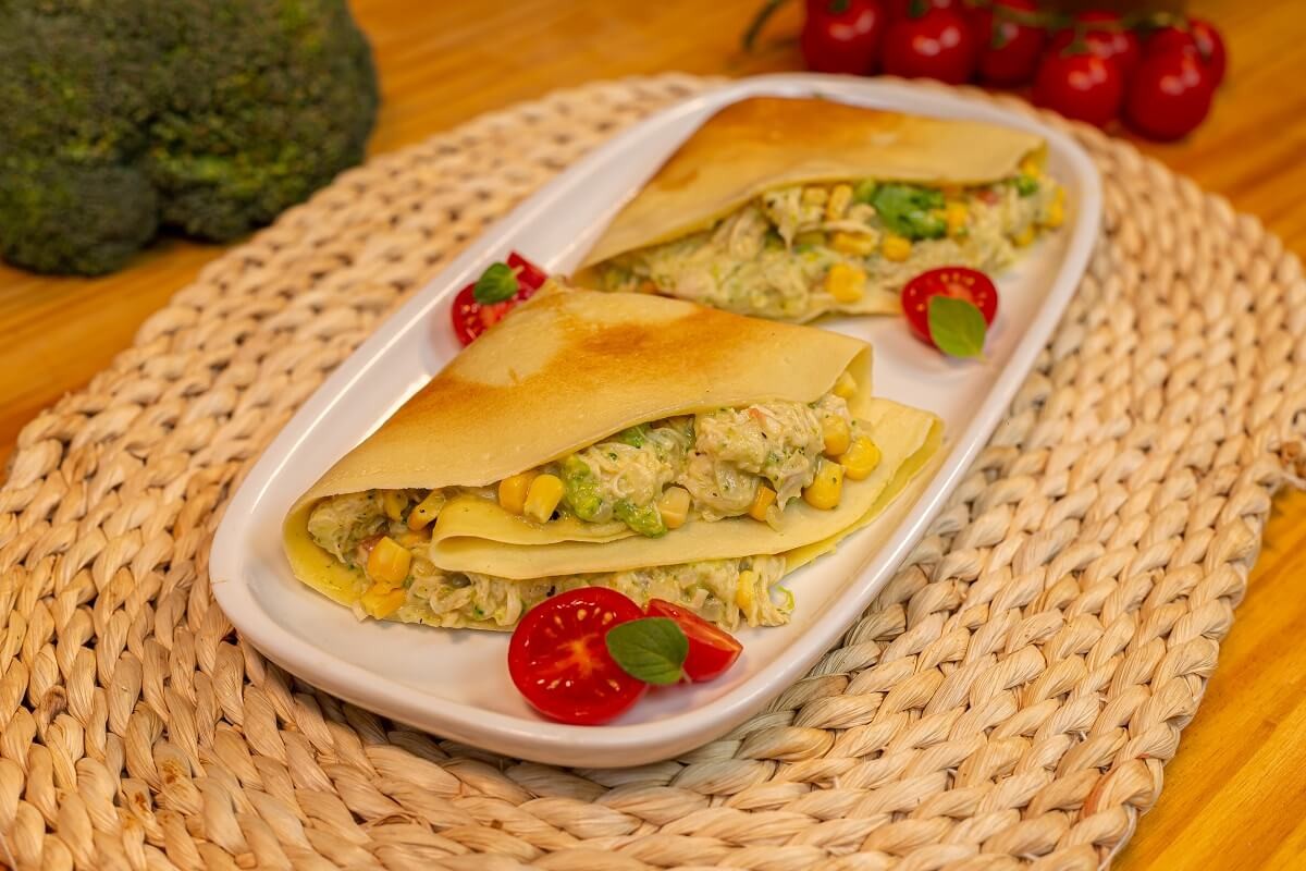 Crepe de frango Receitas Sadia Receitas