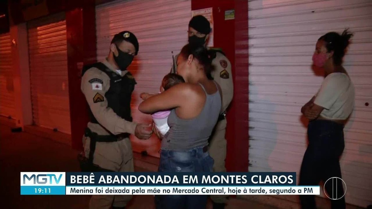 Mulher deixa bebê de três meses com desconhecida no Mercado Municipal de Montes Claros e desaparece