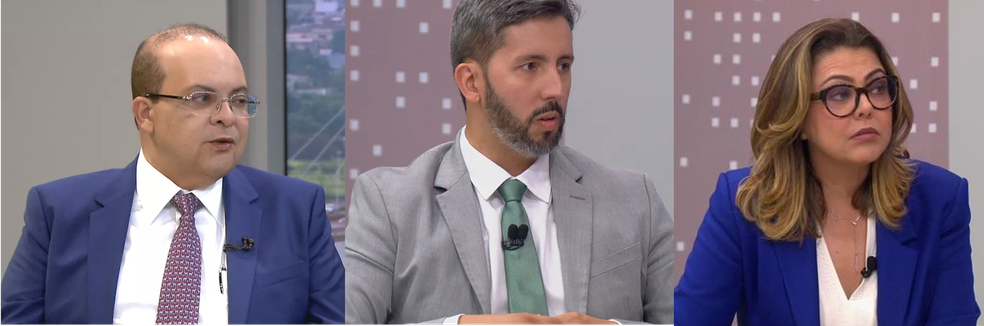 Candidatos ao governo do DF — Foto: Reprodução