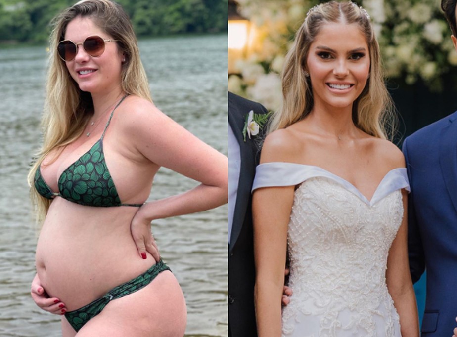 Bárbara Evans mostra antes e depois e diz que perdeu 25 quilos