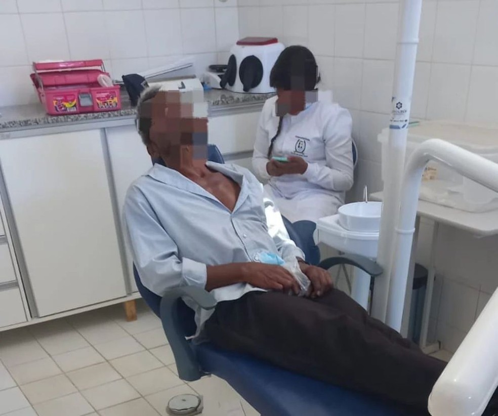 Técnica em prótese dentária é flagrada atendendo como cirurgiã-dentista em UBS no Sul do Piauí — Foto: Divulgação/CRO-PI