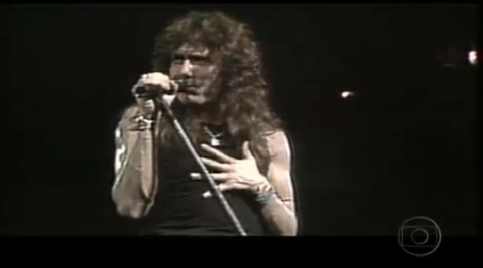 Whitesnake no Rock in Rio 1985 — Foto: Reprodução / TV Globo