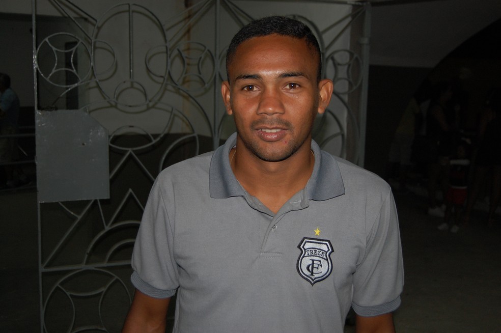 Everaldo defendeu o Treze no Campeonato Paraibano deste ano (Foto: Silas Batista/GloboEsporte.com)