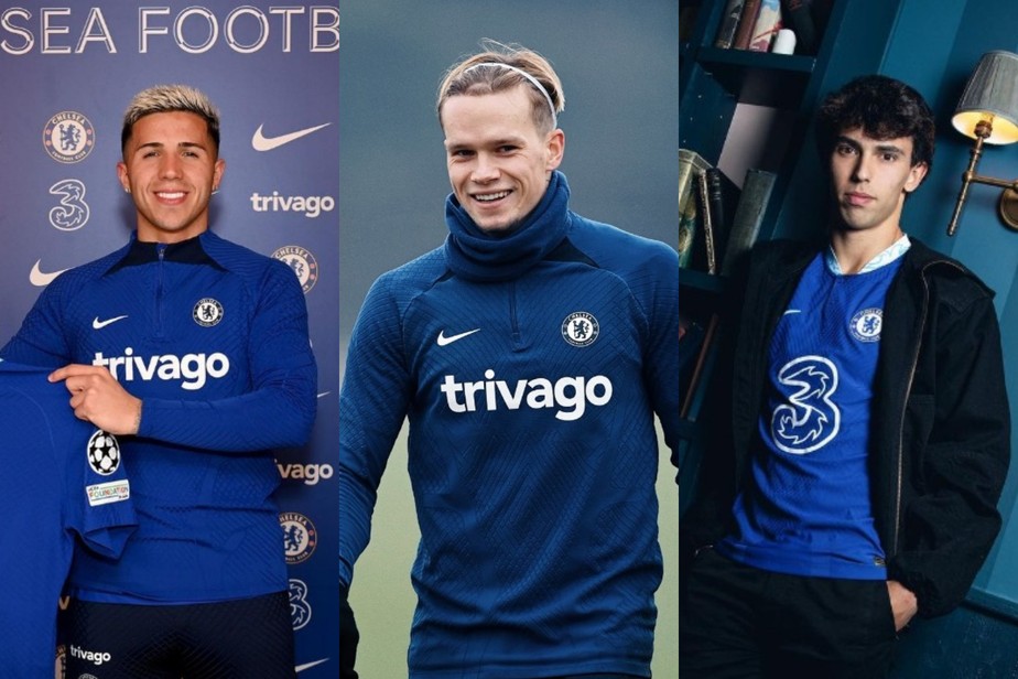 Enzo Fernández, Mykhailo Mudryk e João Félix são alguns dos nomes que o Chelsea adquiriu na janela de transferência
