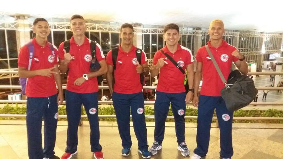 Seleção Paraense de muay thai viajou nesta madrugada a Manaus (Foto: Divulgação)