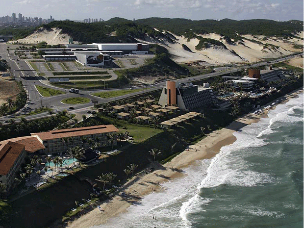 Via Costeira é a região que concentra mais hoteis em Natal (Foto: Canindé Soares/Cedida)