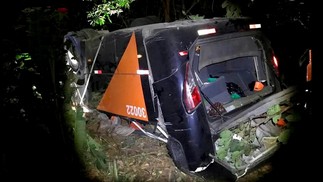 Acidente com ônibus em Minas Gerais deixa atletas mortos — Foto: Reprodução