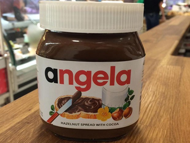 Campanha em Londres coloca nome dos clientes nos potes de Nutella (Foto: Reprodução/Twitter/Selfridges)