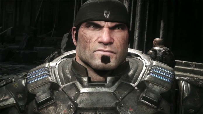 Marcus Fenix chega ao Xbox One em Gears of War Ultimate Edition prestando homenagem ao jogo original do Xbox 360 (Foto: Reprodução/YouTube)