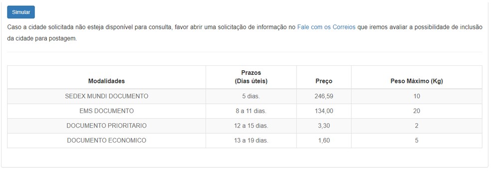 Como calcular frete dos Correios pelo computador | Produtividade | TechTudo