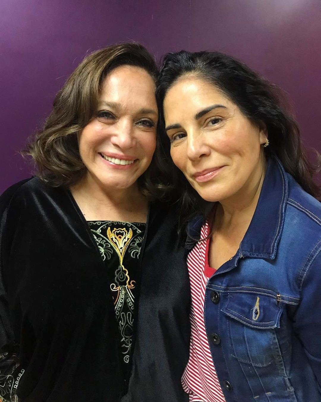 Susana Vieira e Glória Pires (Foto: Instagram/ Reprodução)