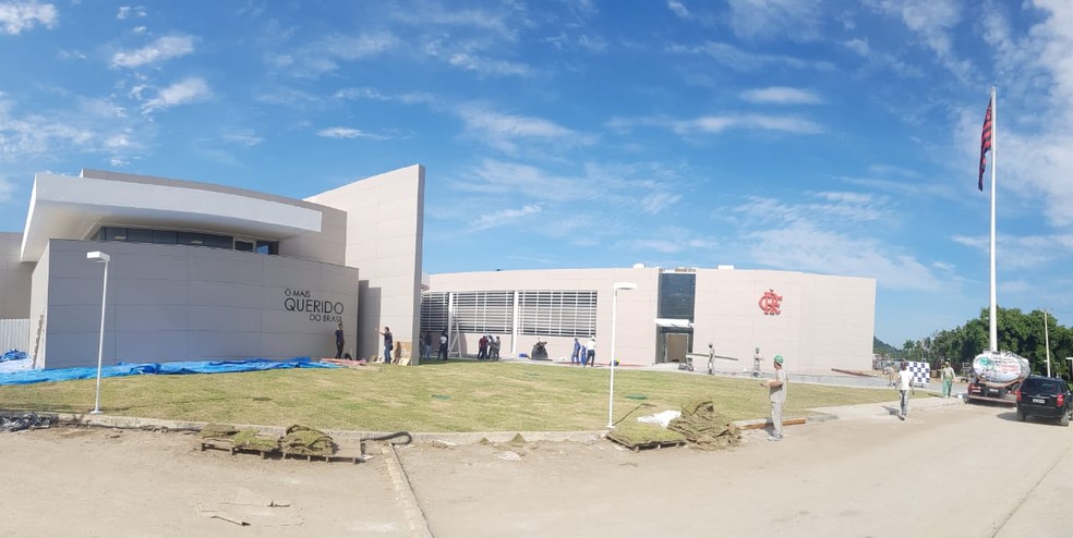 Fotos do novo centro de treinamento do Flamengo â€” Foto: DivulgaÃ§Ã£o Flamengo