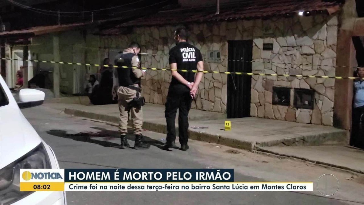 Homem é morto com vários tiros pelo irmão no bairro Santa Lúcia, em Montes Claros 