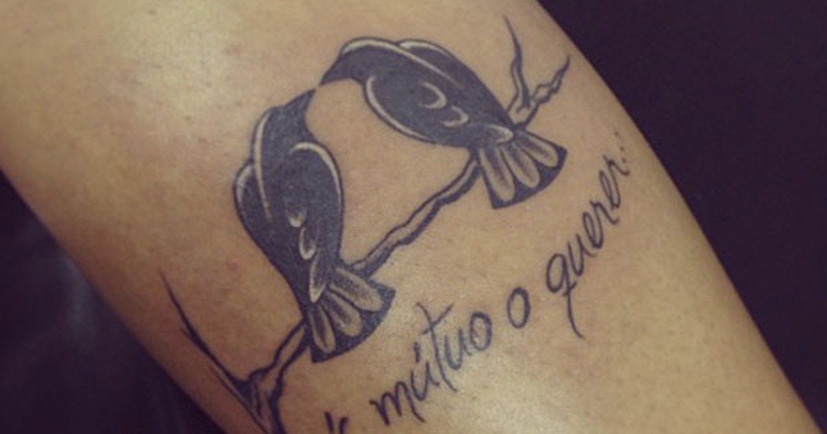 Tatuagens Masculinas Escritas com Nomes e Frases