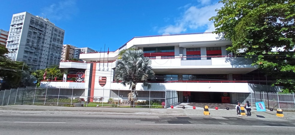 Sede do Flamengo, G&aacute;vea &mdash; Foto: Fred Gomes