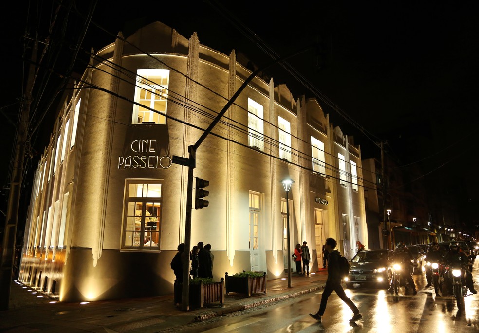 Cine Passeio, em Curitiba  — Foto: Giuliano Gomes/PRPress