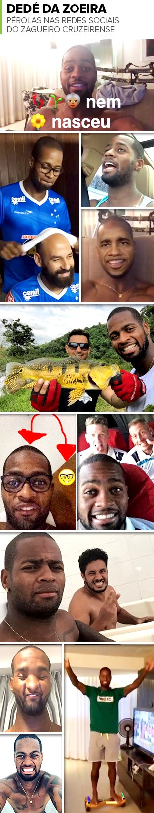 Zoeira never ends: torcedor corneta, Dedé coleciona pérolas na internet