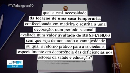 MP de Contas investiga gastos com decoração de Natal em Palmas e gestão nega sobrepreço