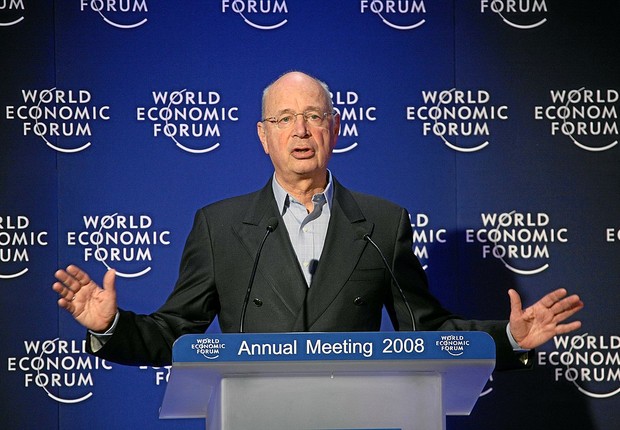 Klaus Schwab, fundador e chairman executivo, Fórum Econômico Mundial, Davos (Foto: Copyright World Economic Forum/Wikimedia Commons)