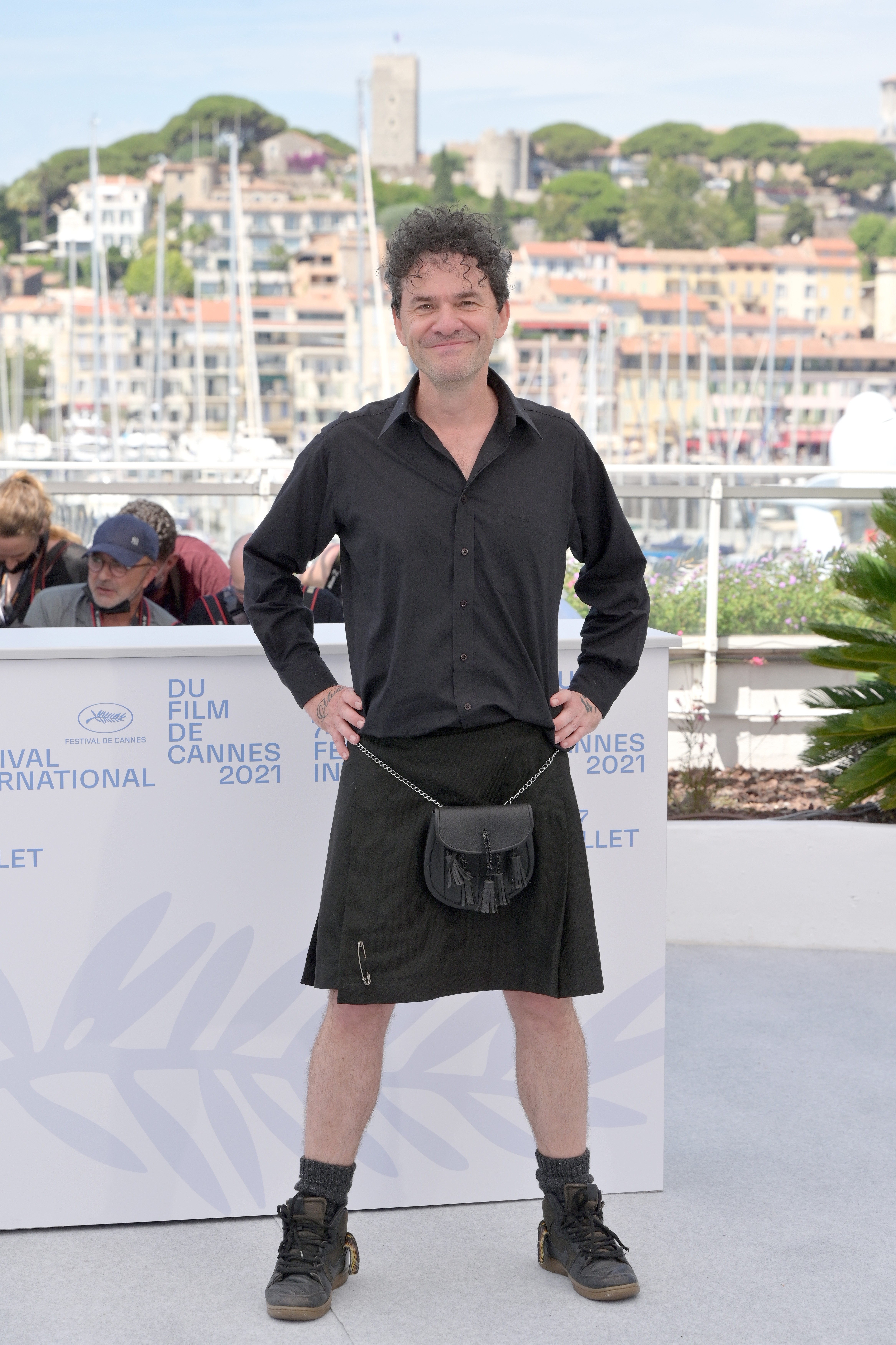 CANNES, FRANCE - JULY 07: Mark Cousins attends "The Story of Film: A New Generation" photocall during the 74th annual Cannes Film Festival on July 07, 2021 in Cannes, France. (Photo by Lionel Hahn/Getty Images) (Foto: Getty Images)