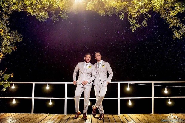 Carlinhos Maia e Lucas Guimarães  se casam (Foto: Davi Nascimento)