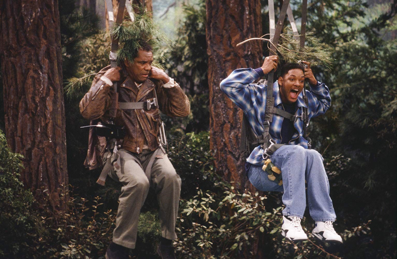 John Witherspoon e Will Smith em cena de Um Maluco no Pedaço (Foto: Reprodução)