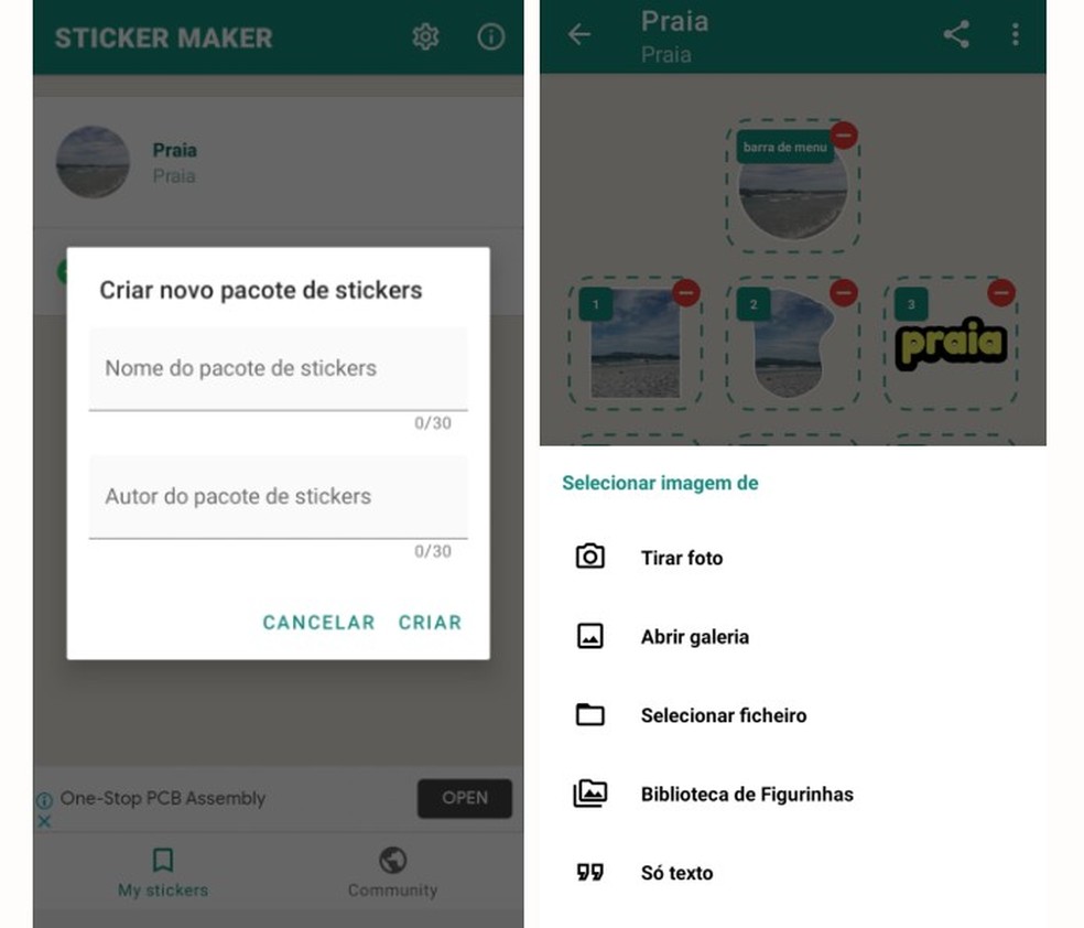 moordenaar globaal Besluit Aplicativo para fazer figurinha: cinco apps para criar sticker do WhatsApp  | Redes sociais | TechTudo