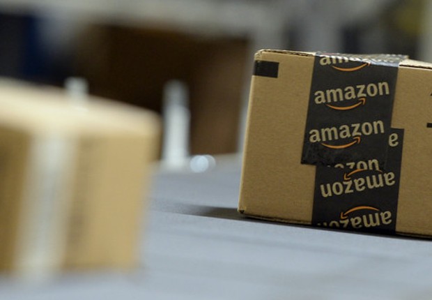 Galpão com mercadorias da Amazon.com para entrega (Foto: Morris/Bloomberg via Getty Images)