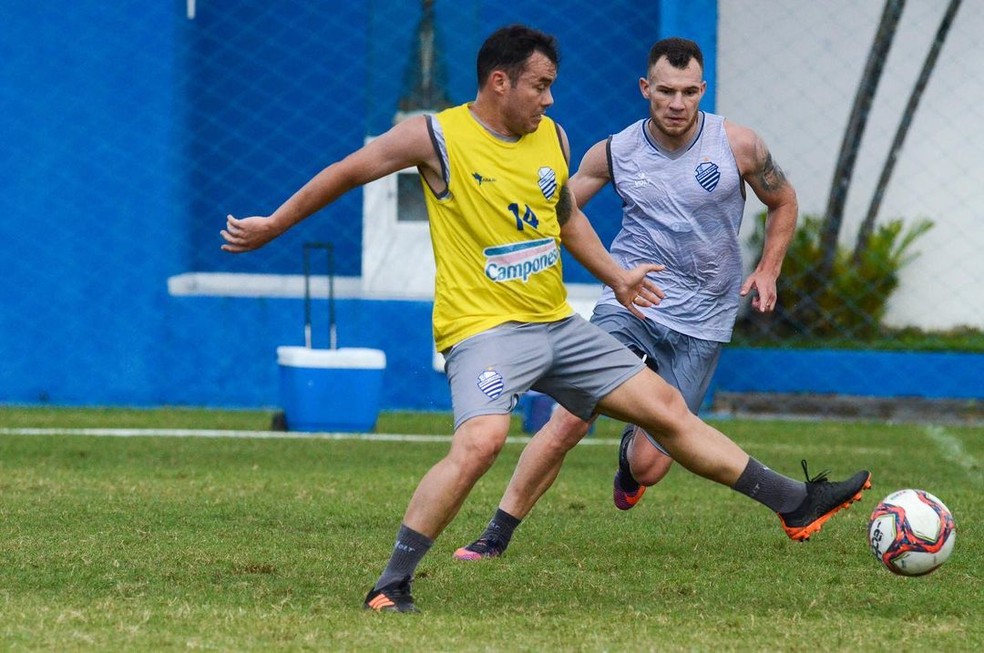 Renato Cajá estreou bem com a camisa do CSA — Foto: Augusto Oliveira/Ascom CSA