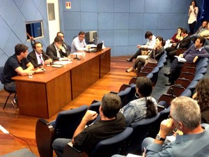 CPI dos trotes ouve alunos e ex-alunos da PUC e Unicamp na Câmara de Campinas (Foto:  Assessoria da Câmara de Vereadores de Campinas)