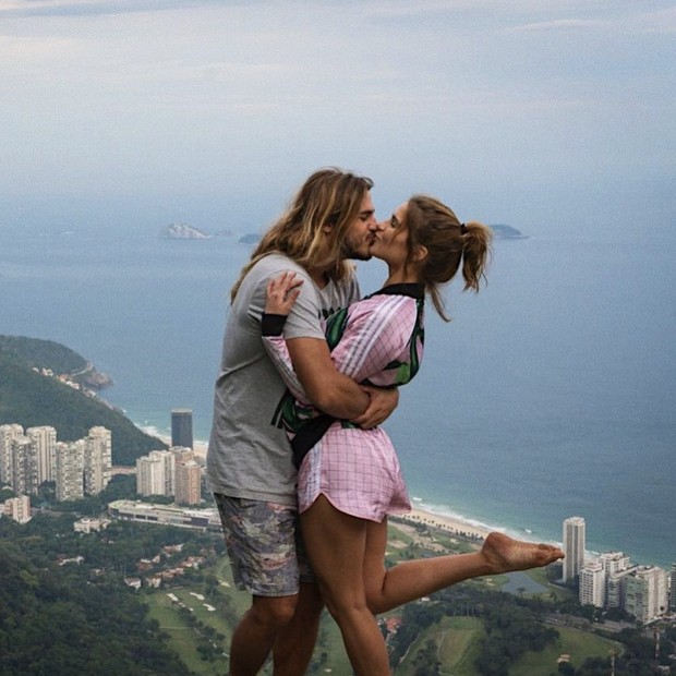 Isabella Santoni e Caio Braz (Foto: Reprodução/Instagram)