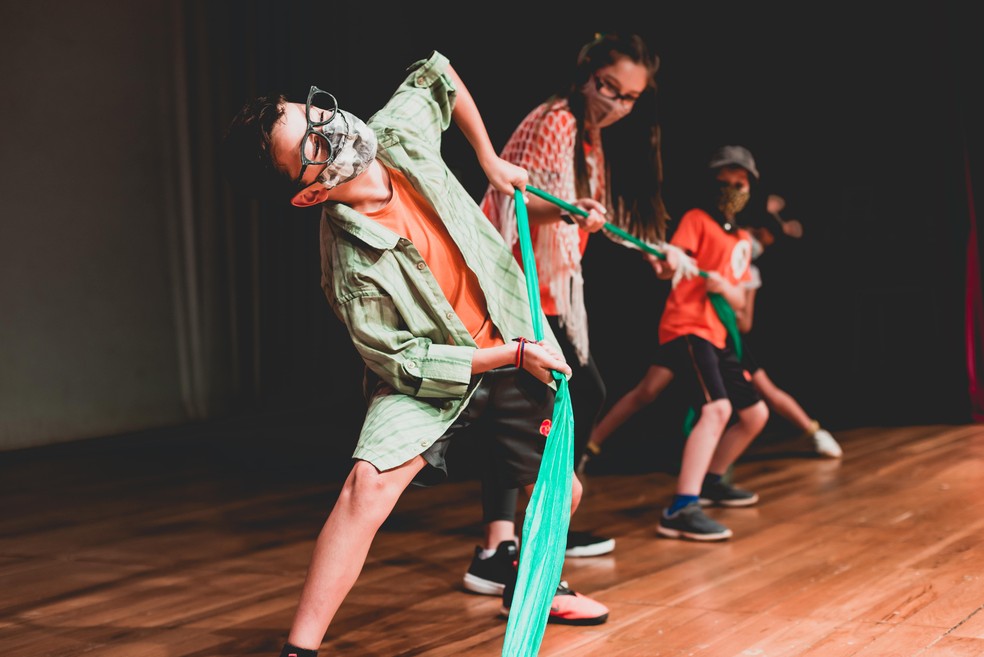 Um dos diferenciais da FourC é o ensino através de aulas lúdicas multiculturais — Foto: Divulgação/FourC Bilingual Academy