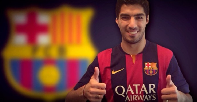 Luis Suárez Barcelona (Foto: Divulgação/Site oficial do Barcelona)