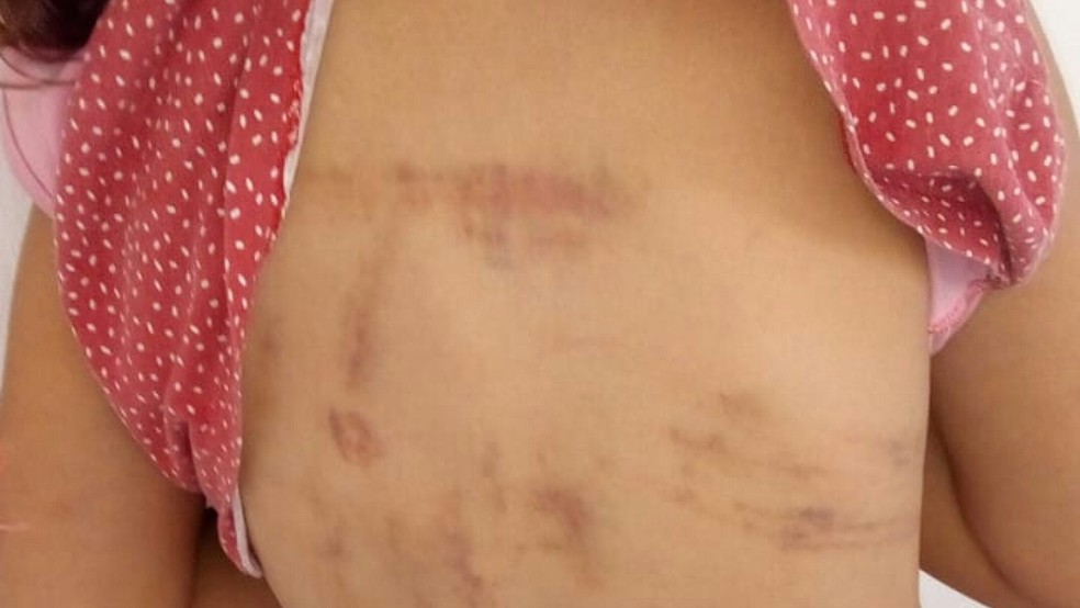 Homem é preso suspeito de agredir a própria filha no interior do Ceará — Foto: Arquivo pessoal