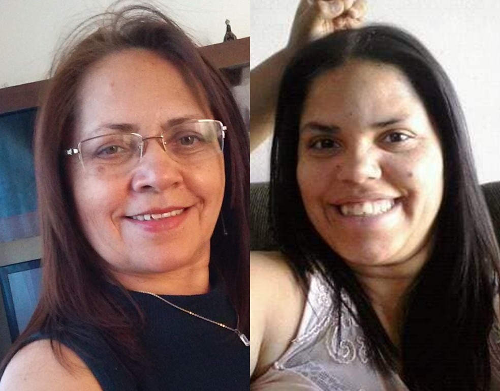 Os corpos de mãe e filha foram encontrados em carro que caiu no rio em Pongaí — Foto: Arquivo Pessoal