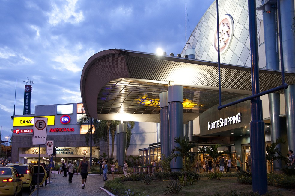 Fotografia da fachada do Norte Shopping em julho de 2017 — Foto: Divulgação