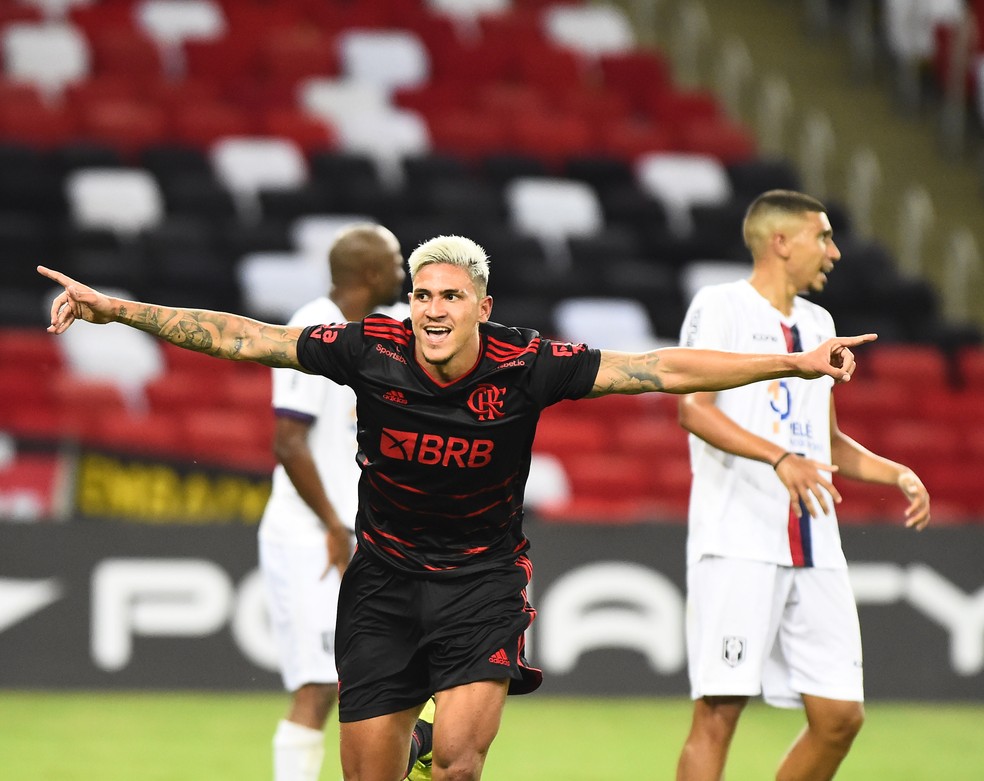 Pedro - Flamengo x Resende - Campeonato Carioca 2021 — Foto: André Durão