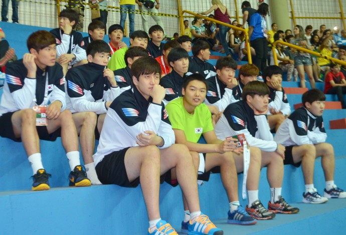 Coreia do Sul Mundial Handebol Júnior 2015 (Foto: Alex Rocha)